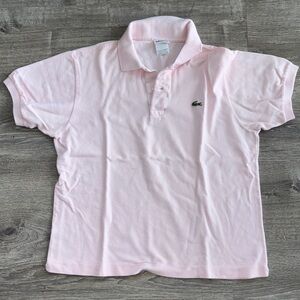 Pink Lacoste Polo- sz 5